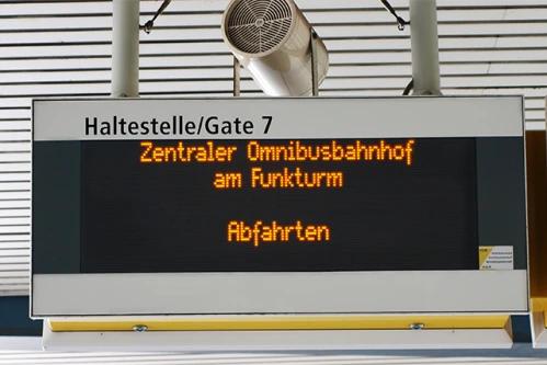 Fahrzielanzeiger